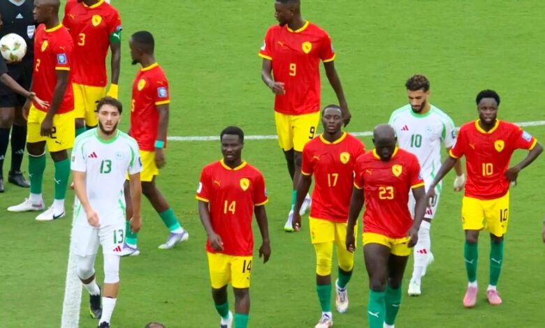 guinée - algérie 0-0 le 8 sep 2025