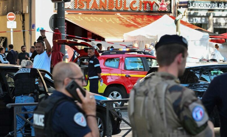 _l'attaque au couteau survenue à Marseille