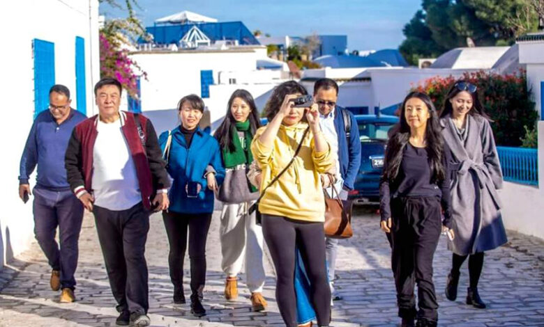 touristes chinois en tunisie