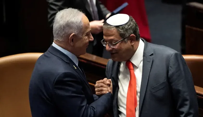 Benyamin Netanyahou et Itamar Ben-Gvir