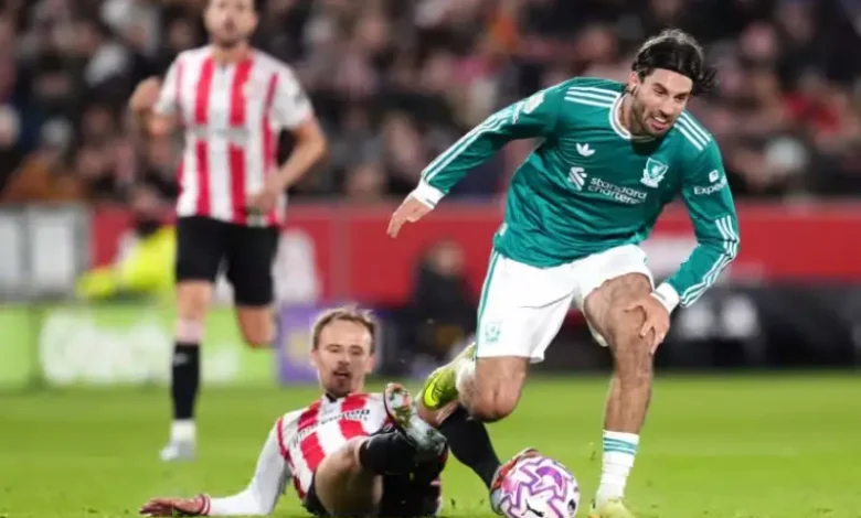 Brentford VS Liverpool