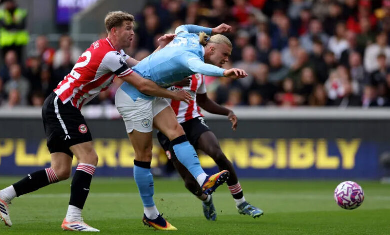 Brentford VS Man City