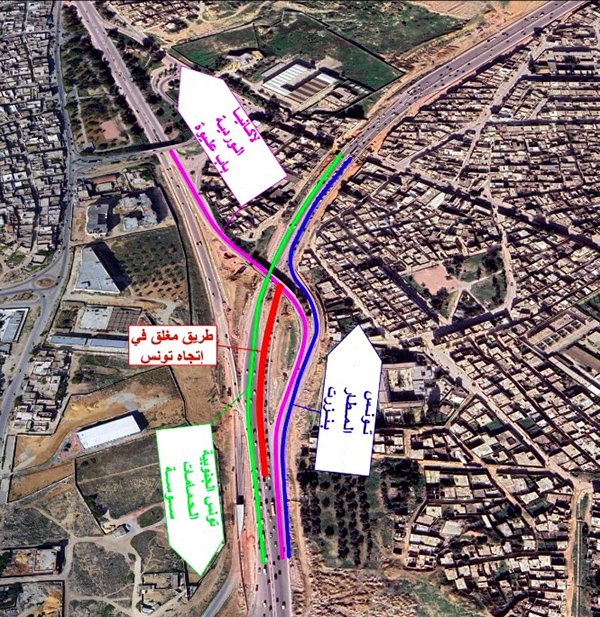 Circulation sur le pont de Lakania