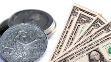 Dinar dollar américain