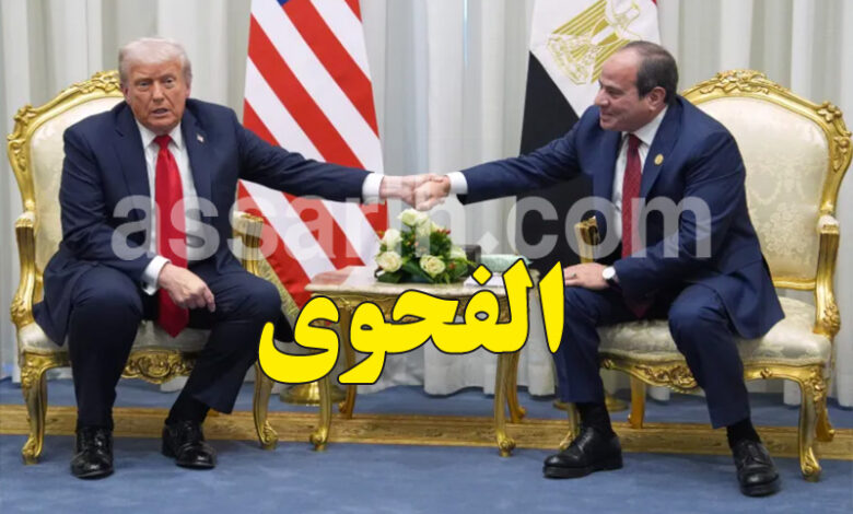 Donald Trump Abdelfattah Sissi