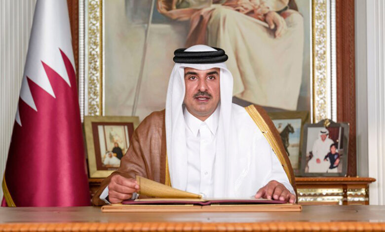 Émir du Qatar Cheikh Tamim ben Hamad Al Thani