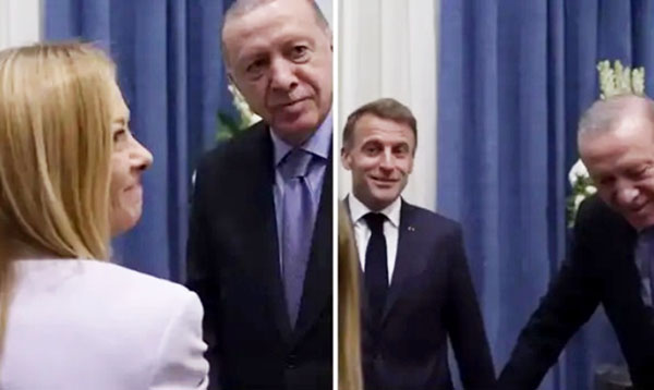 Erdogan à Meloni .. Vous devriez arrêter de fumer