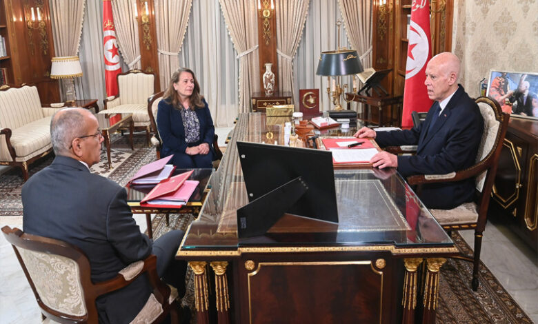 Kais Saied Reunion Palais Carthage