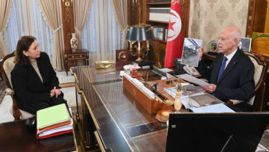 Kais Saied Sarra Zaafrani Zenezri