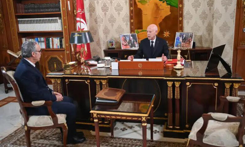 Kais Saied et Issam Lahmar