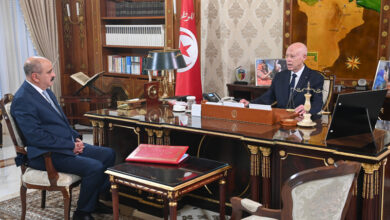 Kais Saied et Med Ali Nafti