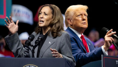 Kamala Harris remet en question la légitimité de la présidence de Trump
