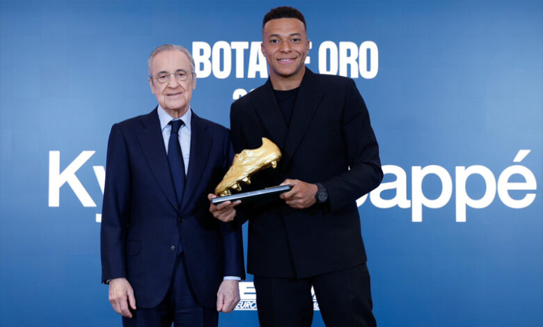 Kylian Mbappé Bota de Oro