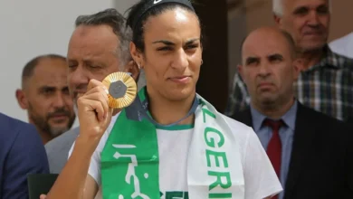 La boxeuse algérienne Iman Khalif