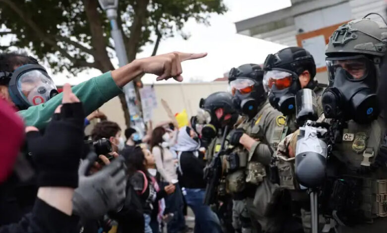 Manifestations contre police Portland (Oregon)