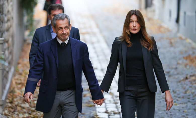 Nicolas Sarkozy et Carla Bruni