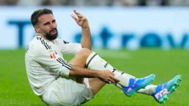 Nouvelle blessure de dani carvajal