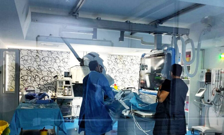 Nouvelle salle de cathétérisme à l'hôpital universitaire de Sahloul