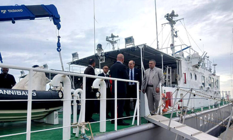 Surveillance des activités de pêche maritime… Les navires Hannibal 3 et 4 sont entrés en service opérationnel.