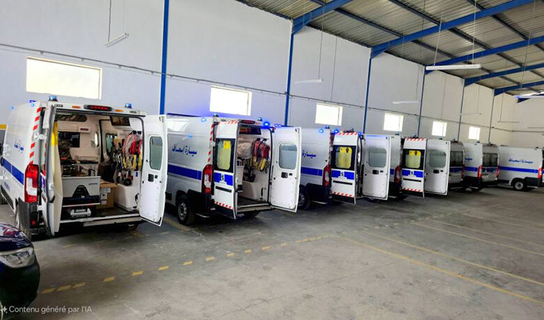 Un nouveau lot d'ambulances pour renforcer les unités médicales d'urgence dans les régions