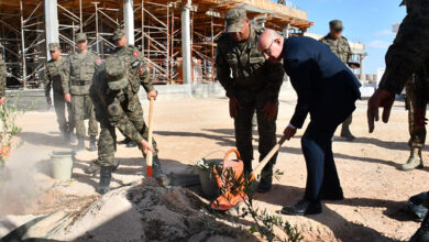 Visite Ministre de la Defence Khaled Sehili à Mednine et Tataouine