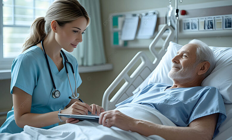 infirmière dans un hôpital