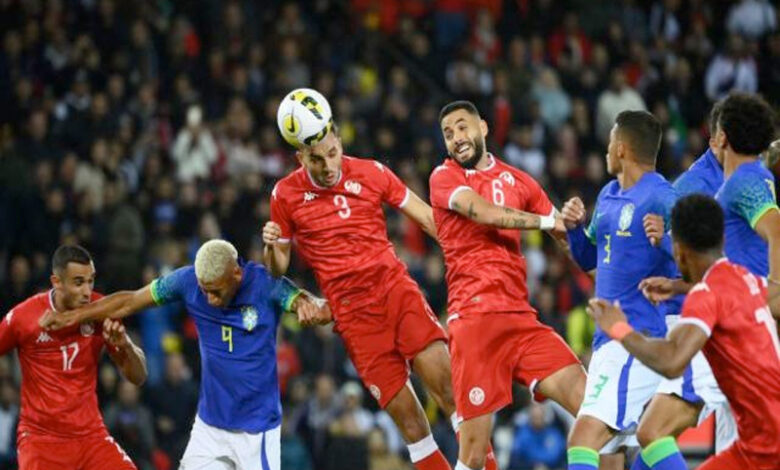 tunisie vs brasil