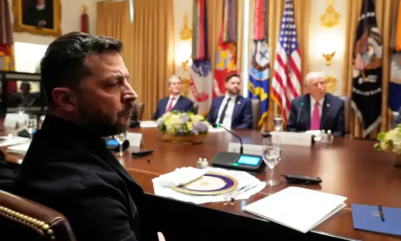 volodymyr zelensky in the White House