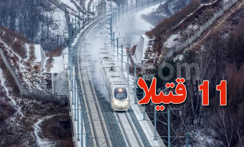11 morts dans un accident de train en chine