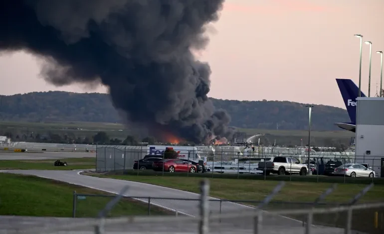 A UPS cargo plane crashed near Muhammad Ali International Airport in Louisville, Kentucky