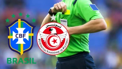 ARBITRE TUNISIE BRESIL
