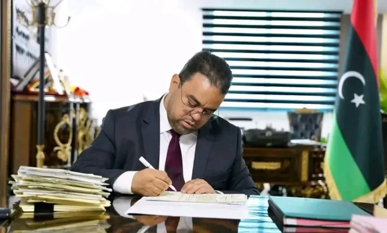 Ali Abed ministre Lybien de l'enseignement