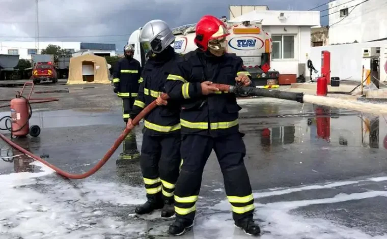 Bizerte… Une opération blanche pour lutter contre les incendies liés aux produits pétroliers