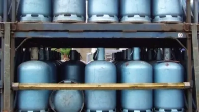 Bouteilles de gaz