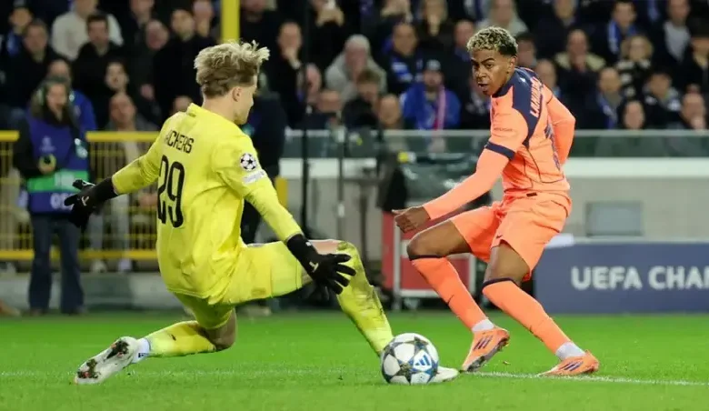 Club Brugge VS Barcelone