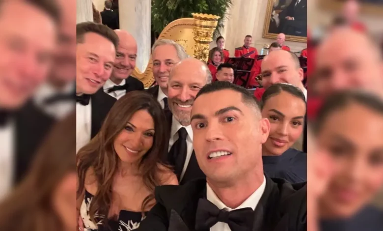 Cristiano Ronaldo At White House