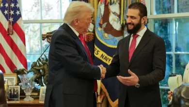Donald Trump Ahmed Charaa