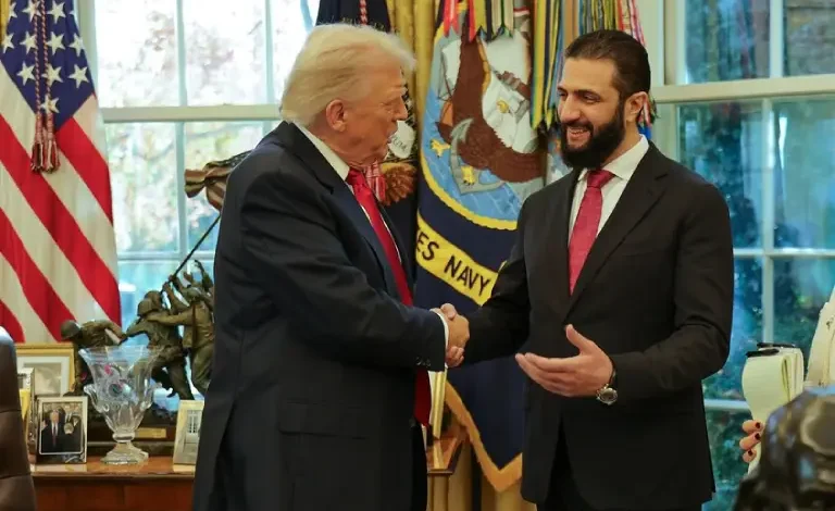 Donald Trump Ahmed Charaa