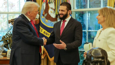 Donald Trump Ahmed Charaa