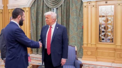 Donald Trump Ahmed Charaa