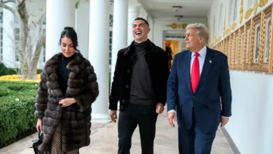Donald Trump Cristiano Ronaldo Georgina