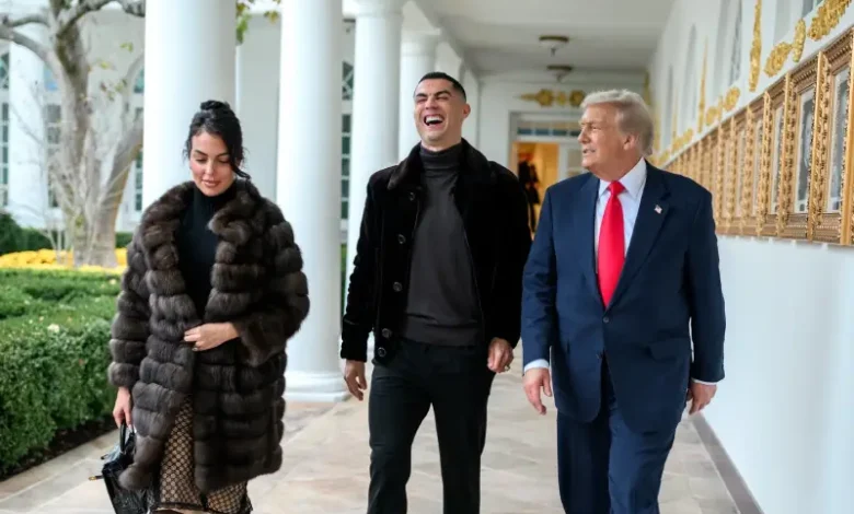 Donald Trump Cristiano Ronaldo Georgina