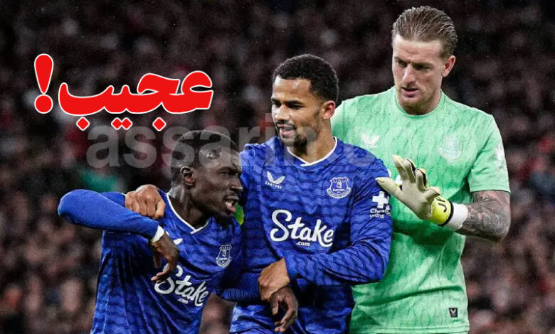 Gana Gueye Everton VS Man United