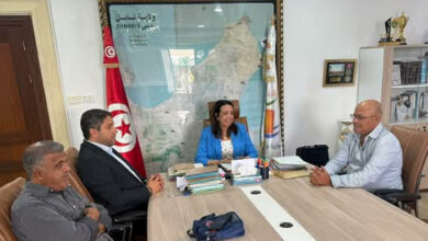 Gouverneur de Nabeul Hana Chaouachi et Association Sportive de Hammamet