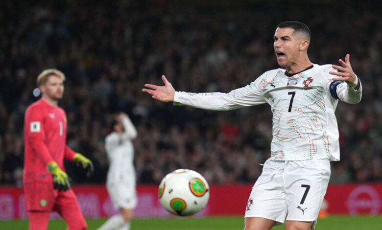 Ireland VS Portugal Cristiano Ronaldo