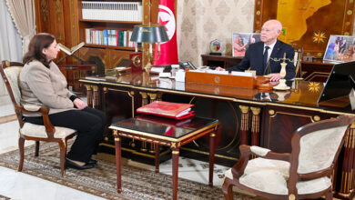Kais Saied Et Sarah Zaafrani Zenezri