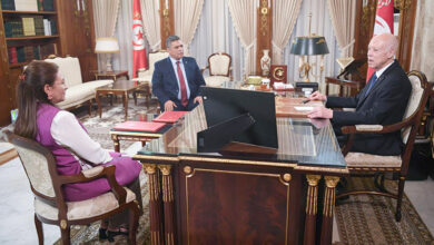 Kais Saied Khaled Nouri et Mishkat Slama Khaldi