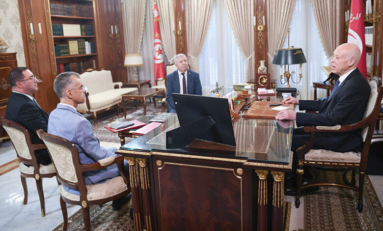 Kais Saied Réunion palais de Carthage 6 Novembre 2025