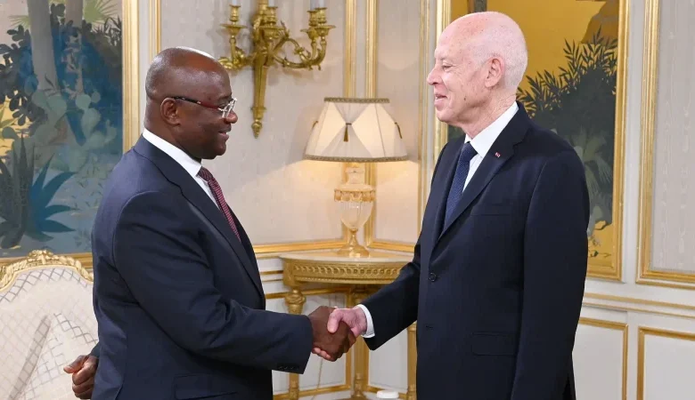 Kais Saied et George Elombi