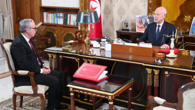 Kais Saied et Issam Lahmar
